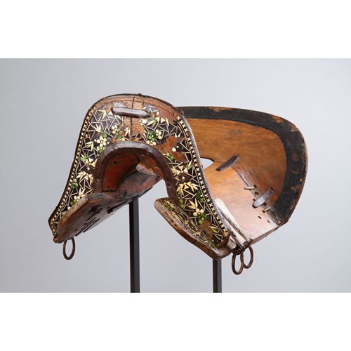 Tibetan Horse Saddle as Used by the Kampa Horsemen